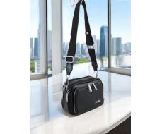 Сумка женская из кожзаменителя Valle Mitto V-60100 Black