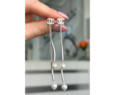 Серьги Серебро 925 пробы diana05