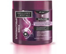 БРИЛЛИАНТОВЫЙ БЛЕСК Бальзам для волос 400мл с pro-керамидами и драгоценными микрокрист, /18