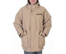 3106 BEIGE Куртка демисезонная женская (100 гр. холлофайбер)