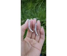 Серьги гвоздики Серебро 925 пробы kf