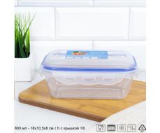 Контейнер прямоугольный 800 мл / CP1021B /уп 12/96/ 757663