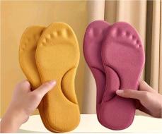 1 пара 1pair Self-heating Insoles For Women's Winter Sports Shoes, With Memory Foam Arch Support