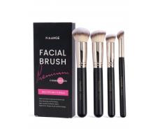 4-piece Makeup Brush Set, Soft, Blush Brush, Foundation Brush, Concealer Brush, Highlight Brush, Contour Brush, Blending Brush, Makeup Tools