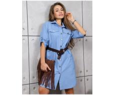 Платье женское ДО-144.02 голубой