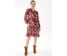 Платье Нежный акцент – 2 (красный)