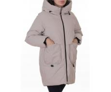 806 BEIGE Куртка зимняя женская (200 гр. синтепон)