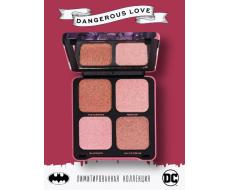 DC X Dangerous Love Палетка хайлайтеров Highlighter Quad, 12 г