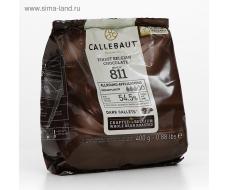 Шоколад тёмный Callebaut 54,5% таблетированный, 400 г