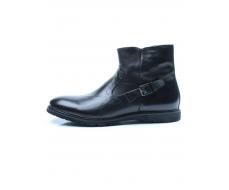 01-H9028-B36-SW3 BLACK Ботинки демисезонные мужские (натуральная кожа)