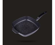 Сковорода квадратная 28*28 см, черная