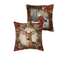 Комплект 2 наволочки с печатью