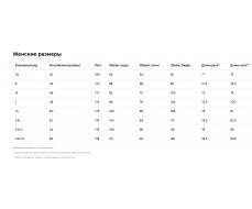 Размерная сетка