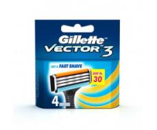 Gillette Vector 3 + (4шт) EvroPack orig