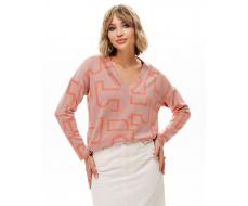 Лонгслив с V-образным вырезом 94.1.1