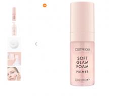 Праймер для лица пенящийся Soft Glam Foam Primer, 010 Beyond The Cloud CATRICE Германия