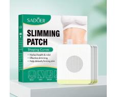 SADOER Пластырь для похудения SLIMMING PATCH, антицеллюлитный, растительный экстракт, 30шт.