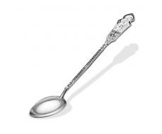 Ложка из серебра литье частично-черненое 4-017-3