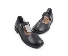 06-DLG27-1 BLACK Туфли женские (натуральная кожа)