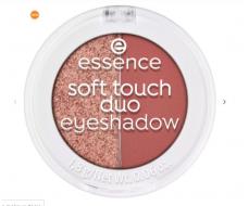 Тени для век двойные Soft Touch Duo Eyeshadow, 01 Bronze Beauty