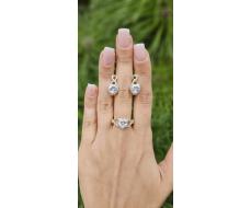 Комплект Серебро 925 пробы. Kf