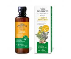 Сироп Алвитта чистое дыхание Солодка с Подорожником и Зверобоем 200мл