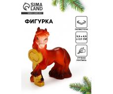 Сувенир новогодний «Лошадь с ключом 2026», 5.5×4.5 см Сувенир новогодний «Лошадь с ключом 2026», 5.5×4.5 см