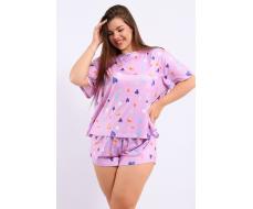 Женский костюм с шортами 5732