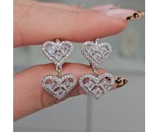 Серьги из Серебра 925 пробы