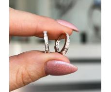 Серьги Серебро 925 пробы diana05