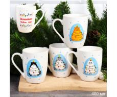 Кружка 400 мл КотоЁлка MIX