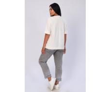 Футболка 82027 экрю