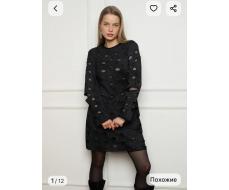 67187 платье женское черный винтаж (ед.)