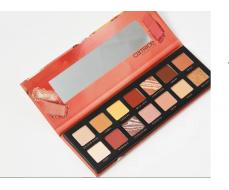 Тени для век Pro Desert Romance Slim Eyeshadow Palette 010, 10,6 г