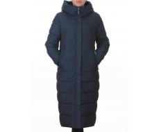 2037 BLUE Пальто зимнее женское (200 гр. холлофайбер)