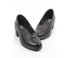 06-YDN15-20 BLACK Туфли женские (натуральная кожа)