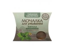 Мочалка с органическим мылом "Мятная", 60 г