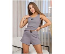 Пижама женская П-123.17 серый