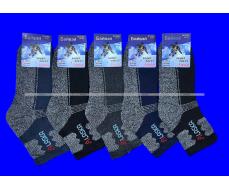 "АЛЯСКА" Термоноски МУЖСКИЕ зимние спортивные внутри махра арт. 3223