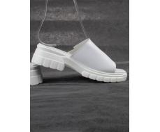 08-PEXL131-1 WHITE Босоножки женские (натуральная кожа)