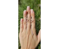 Серьги Серебро 925 пробы kf