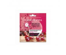 MASKIMANIA Premium Peptide Anti-Age Маска д/лица и подбородка“Интенс.омолож.лифтинг и питание"1ш /30