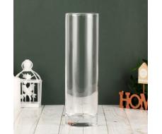 Ваза «Флора», d=7.5 см, h=26.5 см, (толщина стекла 2.2 мм), прозрачная Ваза «Флора», d=7.5 см, h=26.5 см, (толщина стекла 2.2 мм), прозрачная