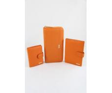 НАТУРАЛЬНАЯ КОЖА!!! Комплект Moro Jenny Арт.:MR-153#-76 L + MR-153#-26 L + MR-153#-27 L