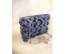 Сумка женская из кожзаменителя NN 1013# Тёмно синий