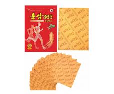 Kang Hwa Обезболивающий пластырь с красным женьшенем для суставов / Korean Red Ginseng 365, 20 шт.