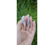 Серьги гвоздики Серебро 925 пробы kf