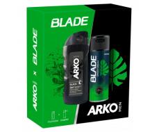 Набор ARKO (Гель для душа Black 260мл+Blade дезодорант 150мл)