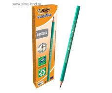 Карандаш чернографитный BIC HB Evolution ECOlutions, пластиковый