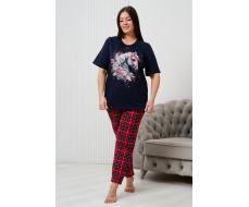 Женский костюм с брюками 9091